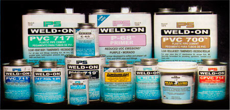 PEGAMENTOS, LIMPIADORES Y LUBRICANTES DE PVC